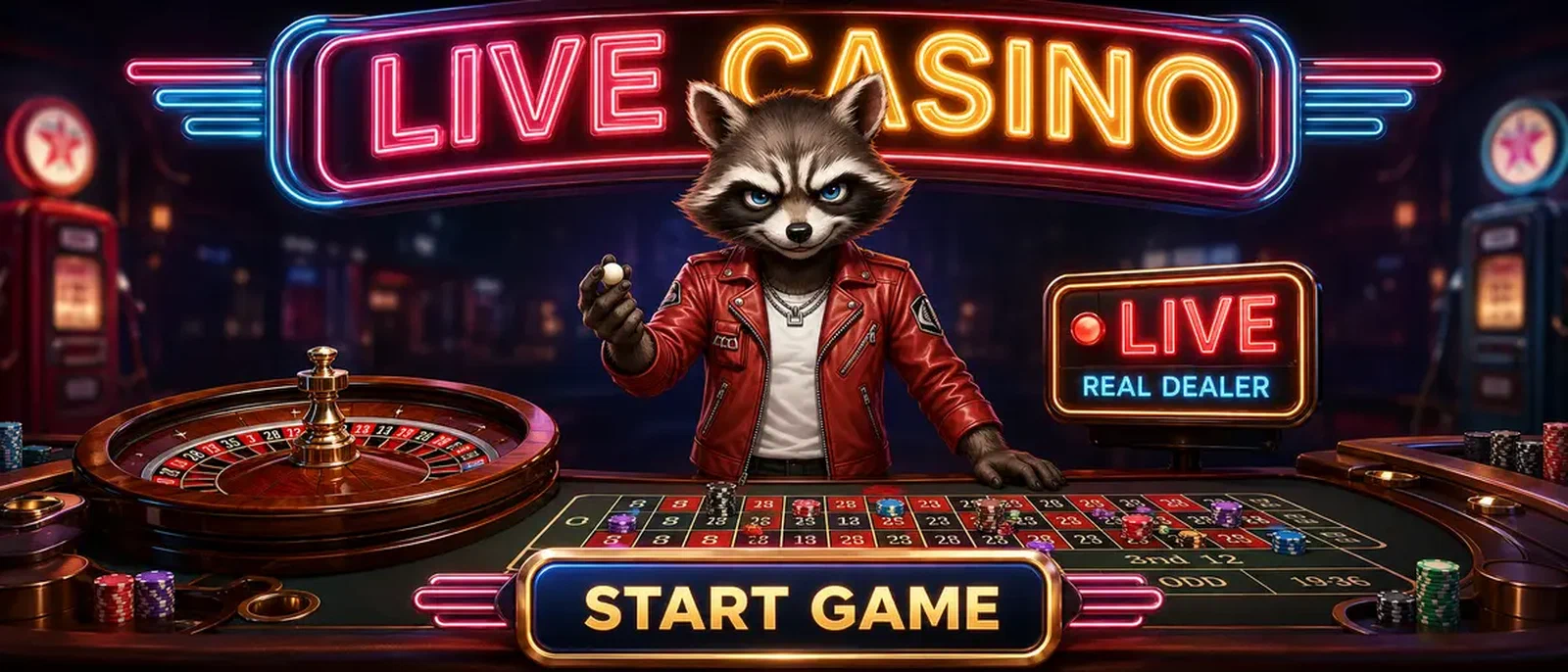 Rockyspin Live Casino